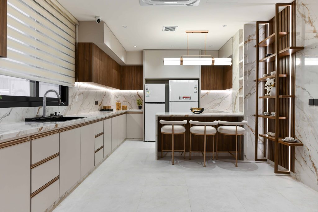 kitchen interior design Project by Artdeco Design